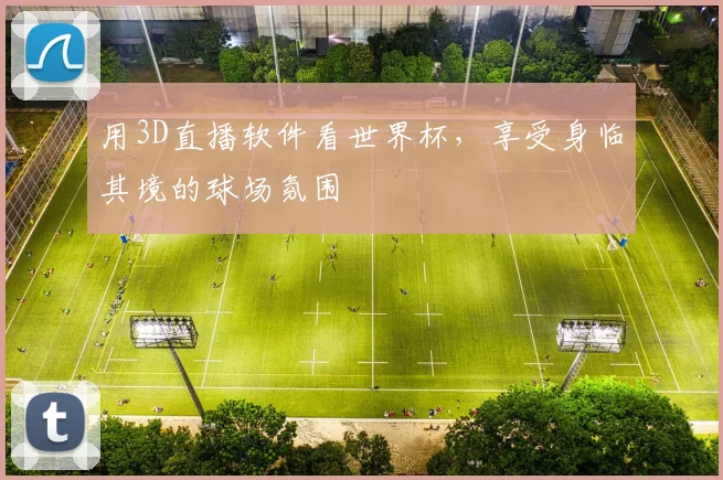 用3D直播软件看世界杯，享受身临其境的球场氛围
